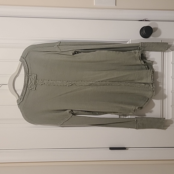 FREE PEOPLE COLBY LONG SLEEVE TEE - Picture 5 of 9